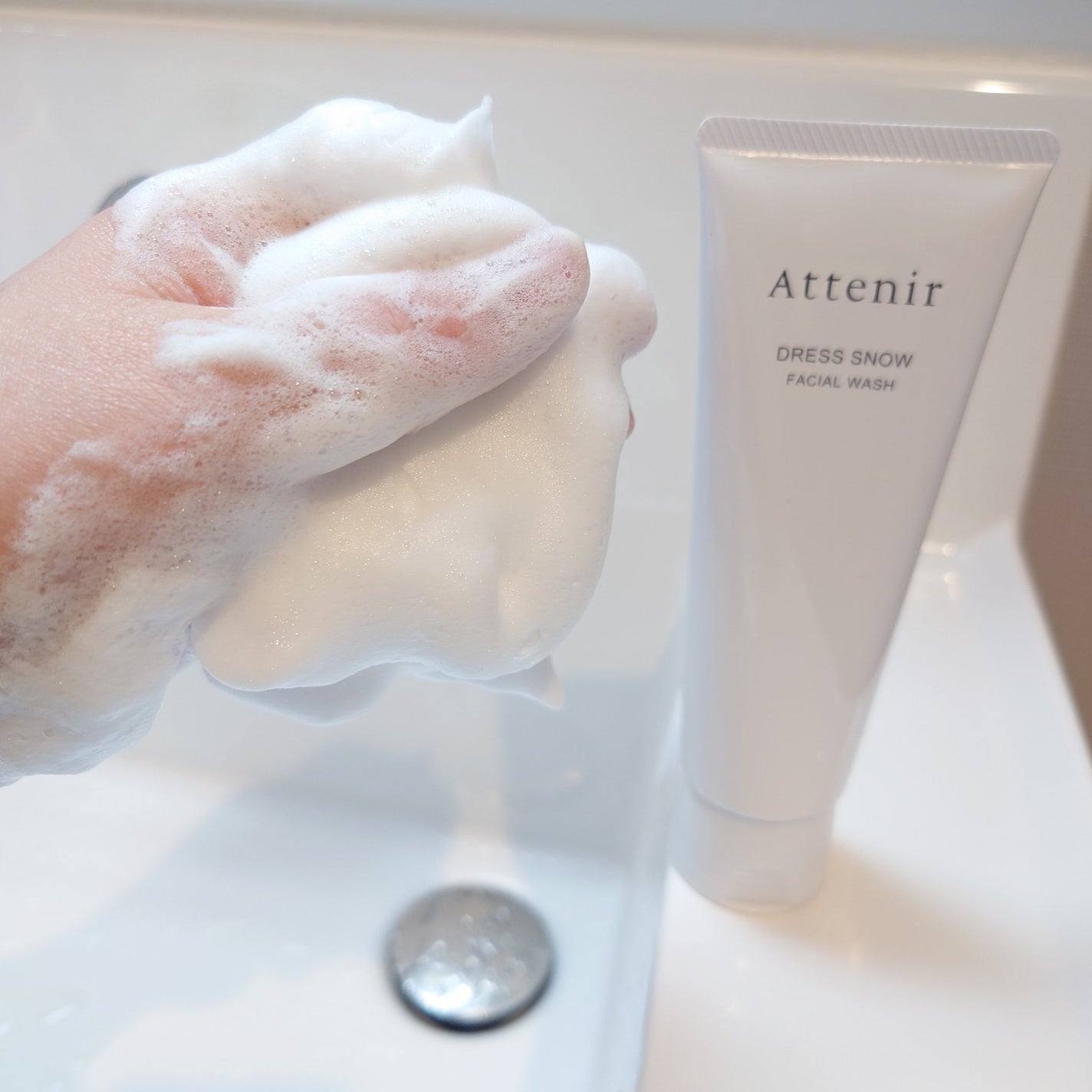 ドレススノー フェイシャルウォッシュ/アテニア/洗顔フォームを使ったクチコミ(5枚目)