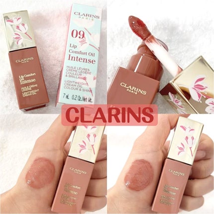 コンフォート リップオイル インテンス/CLARINS/リップグロスを使ったクチコミ(1枚目)