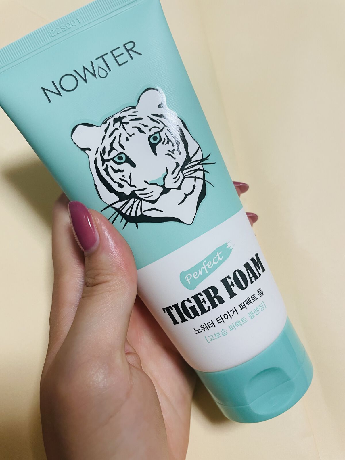 タイガーパーフェクトフォーム/NOWATER/洗顔フォームを使ったクチコミ（1枚目）