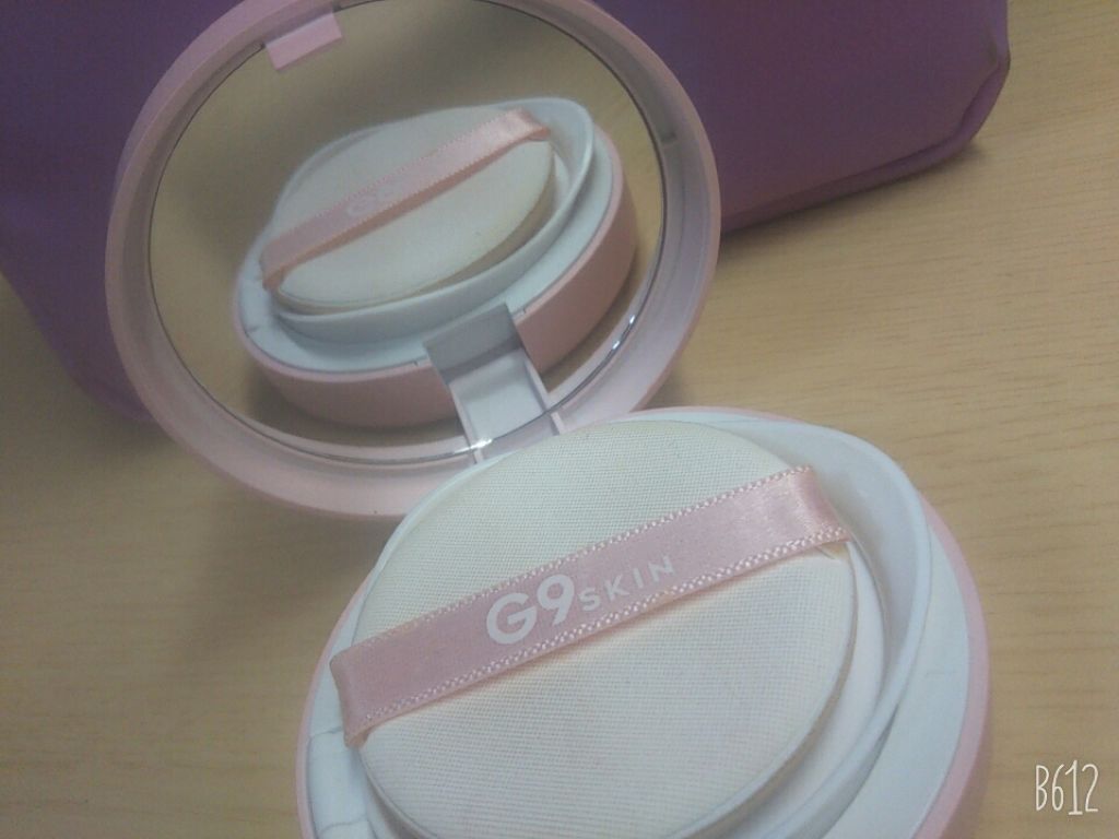 WHITE CREAMY CUSHION(ウユファンデ)/G9SKIN/化粧下地を使ったクチコミ（1枚目）