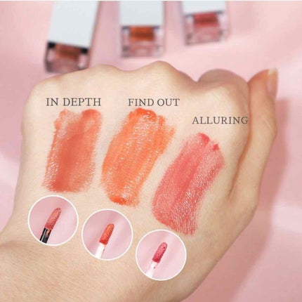 ムードインハンサーリキッドグロウ/hince/口紅を使ったクチコミ(2枚目)