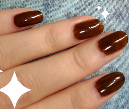 グロッシーコート ブラックティー/スキューズミー/オールインワンネイルの画像