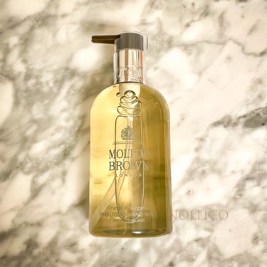 モルトンブラウン オレンジ＆ベルガモット ハンドウォッシュのクチコミ「MOLTON BROWN 
LONDON 
HAND WASH 
Orange & Berga.....」（1枚目）