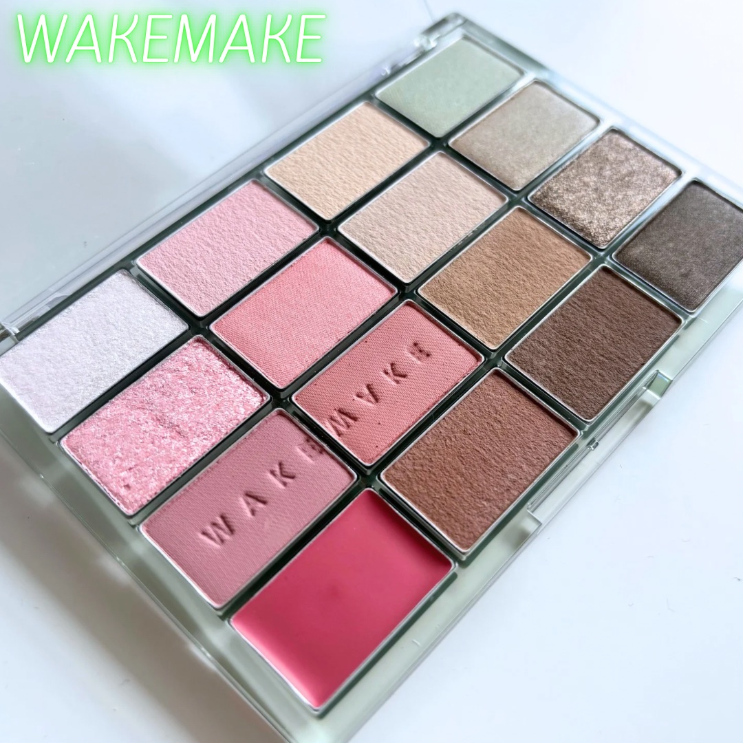 ソフトブラーリングアイパレット/wakemake/アイシャドウパレットを使ったクチコミ（1枚目）