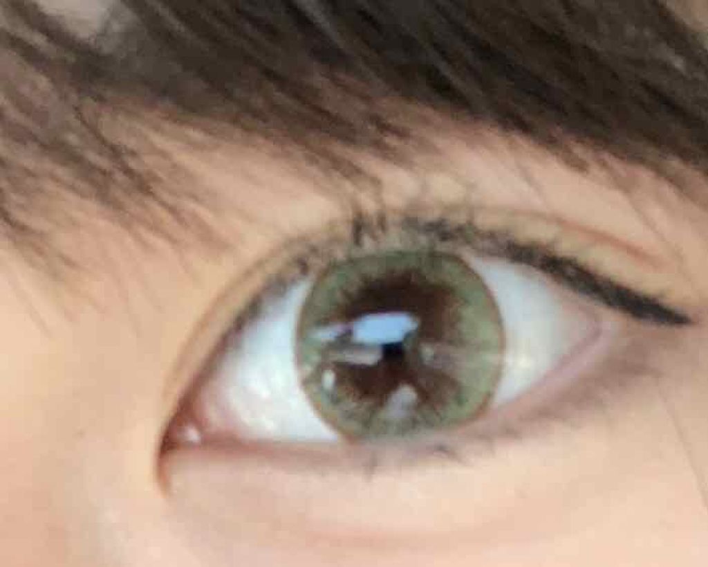 eye closet １day SweetSeries "Girly"（アイクローゼットワンデースウィートシリーズ ガーリー） Airy Olive/EYE CLOSET/ワンデー（１DAY）カラコンを使ったクチコミ（2枚目）