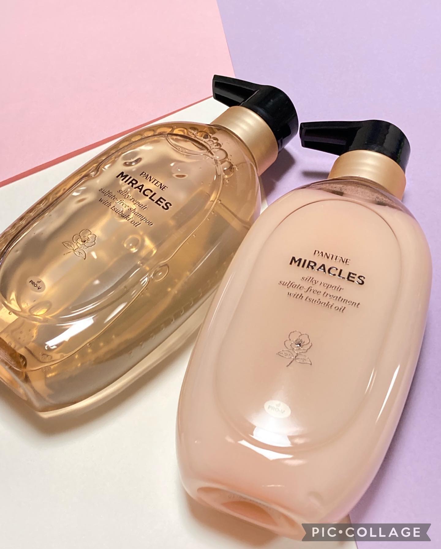 ミラクルズ サルフェート無添加&ジェントルリペア ボンドリペア シャンプー/トリートメント/パンテーン/市販シャンプーを使ったクチコミ（1枚目）