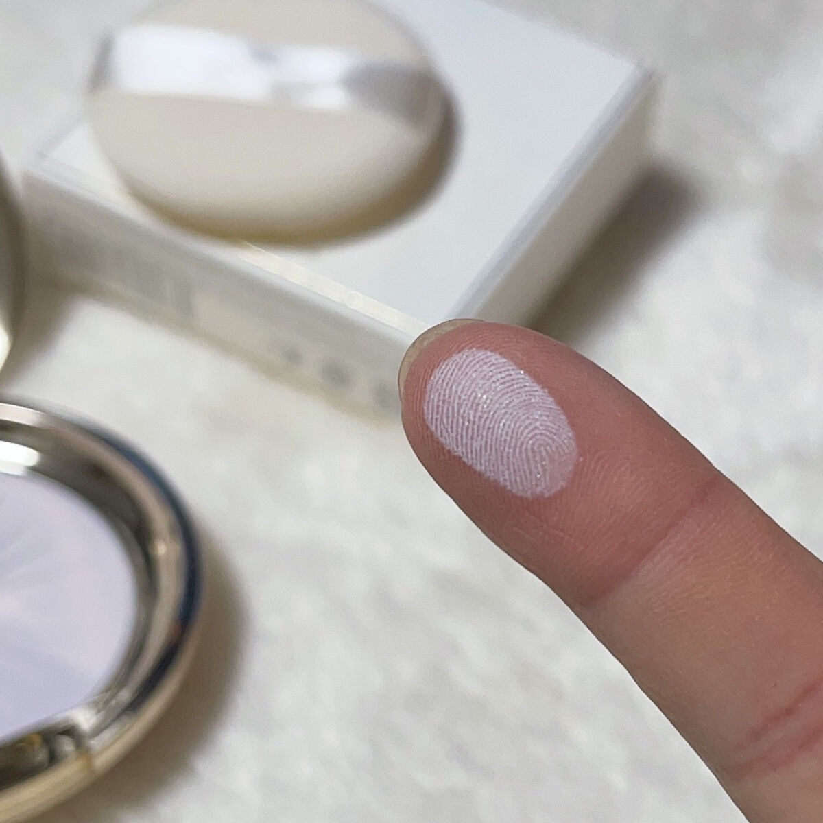 プレストパウダーUV 00 Lavender/SNIDEL BEAUTY/プレストパウダーを使ったクチコミ（2枚目）