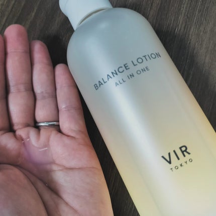 VIR TOKYO BALANCE LOTION/VIR TOKYO/オールインワン化粧品を使ったクチコミ(1枚目)
