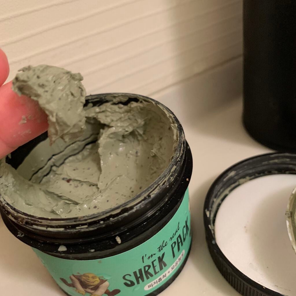 アイムザリアル シュレックパック/Olive Young/洗い流すパック・マスクを使ったクチコミ(2枚目)