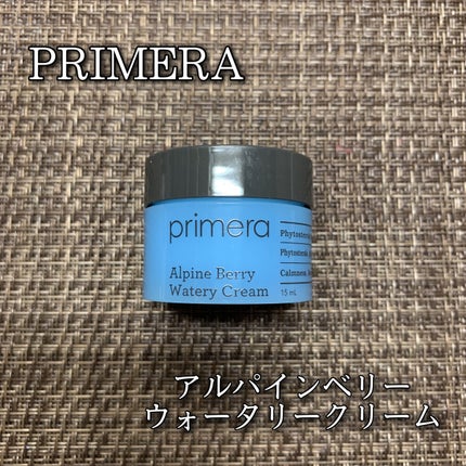 アルパインベリーウォータークリーム 50ml/primera/フェイスクリームを使ったクチコミ(1枚目)