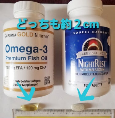 Omega-3 premium Fish Oil/CALIFORNIA GOLD NUTRITION/健康サプリメントを使ったクチコミ（3枚目）