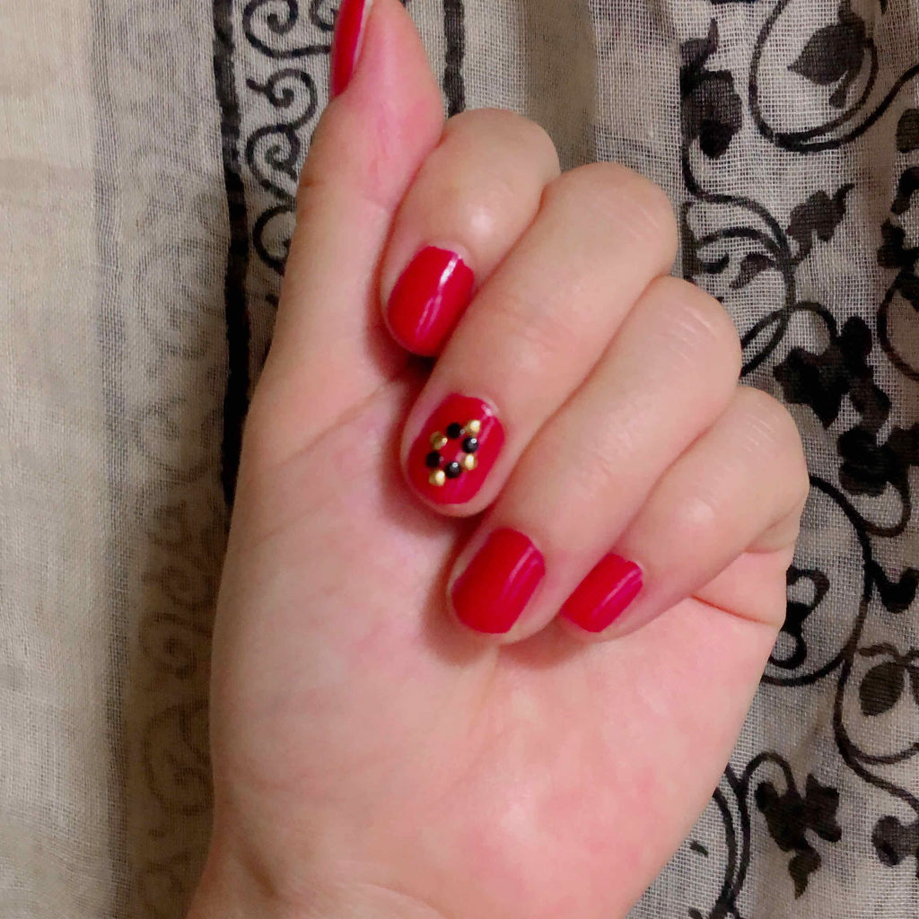 ウィンマックス ラブエンゼルネイルカラー/DAISO/マニキュアを使ったクチコミ（1枚目）