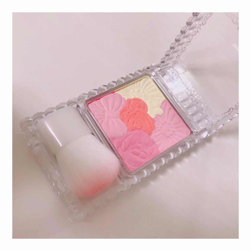 グロウフルールチークス 07 レモン＆チェリーフルール/キャンメイク/パウダーチークを使ったクチコミ（1枚目）