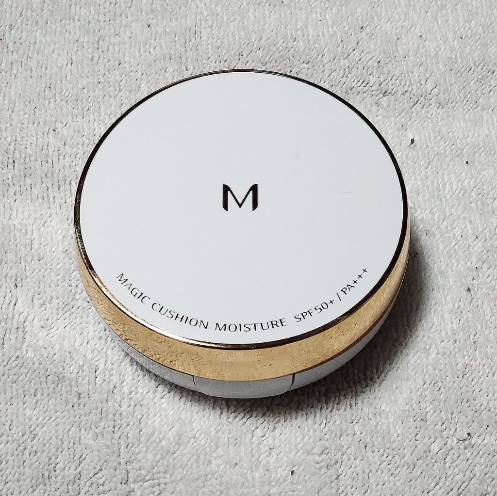 M クッション ファンデーション(モイスチャー) No.21/MISSHA/クッションファンデーションを使ったクチコミ（1枚目）