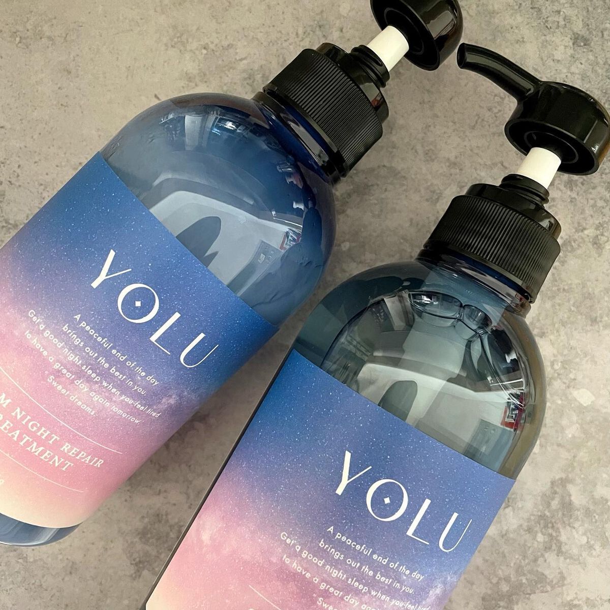 カームナイトリペアシャンプー/トリートメント/YOLU/市販シャンプーを使ったクチコミ(4枚目)