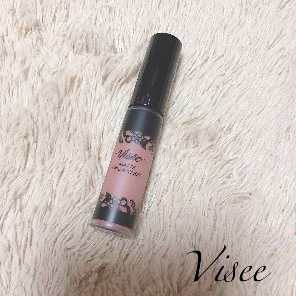 マットリップラッカー/Visée/口紅を使ったクチコミ(1枚目)