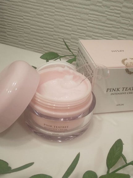 ピンクティーツリークリーム/APLIN/フェイスクリームを使ったクチコミ(2枚目)