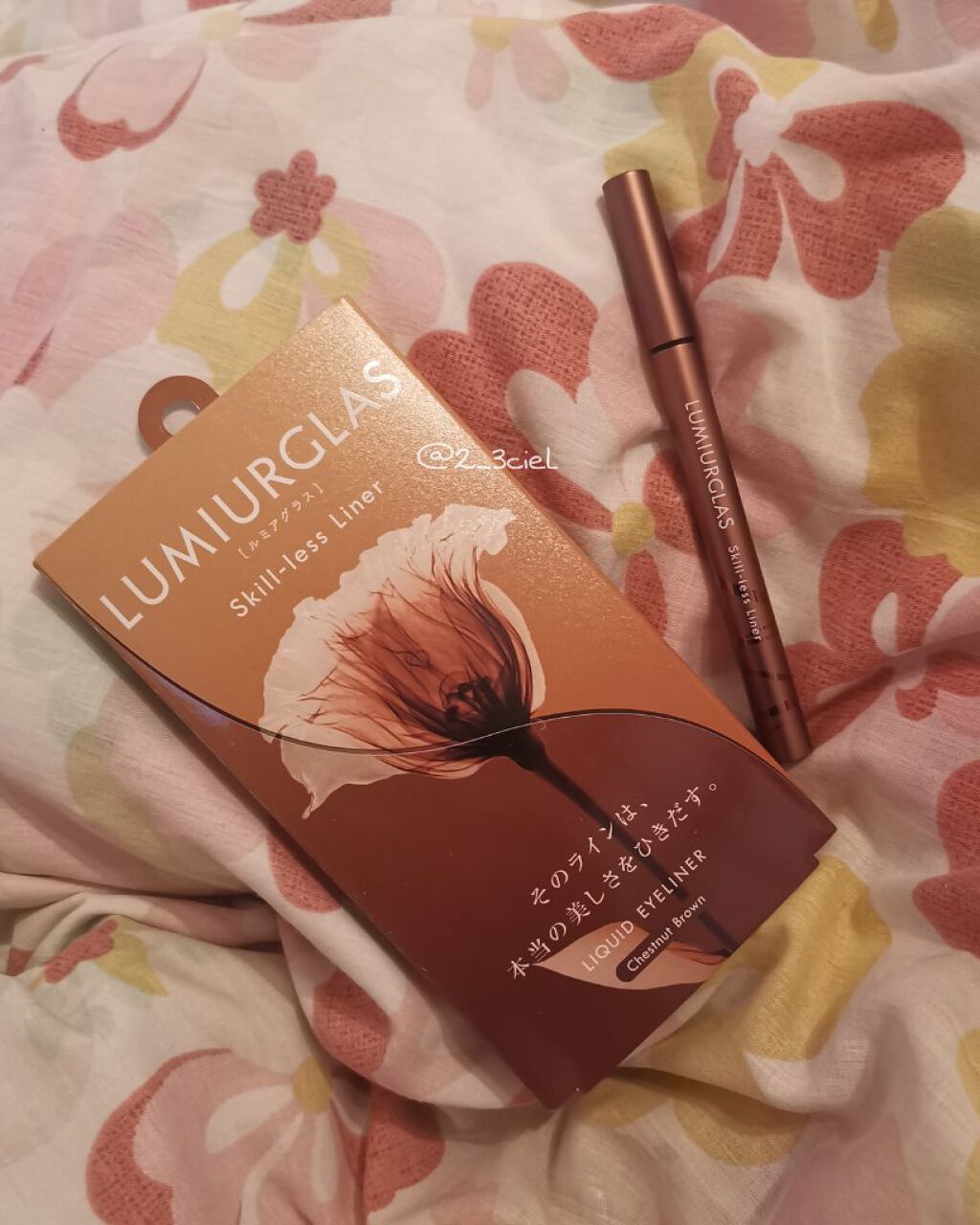 スキルレスライナー/LUMIURGLAS/リキッドアイライナーを使ったクチコミ（1枚目）