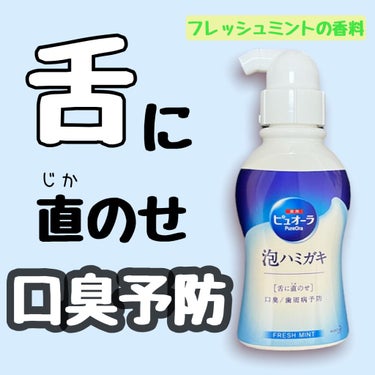 薬用ピュオーラ 泡で出てくるハミガキ/ピュオーラ/歯磨き粉を使ったクチコミ（1枚目）