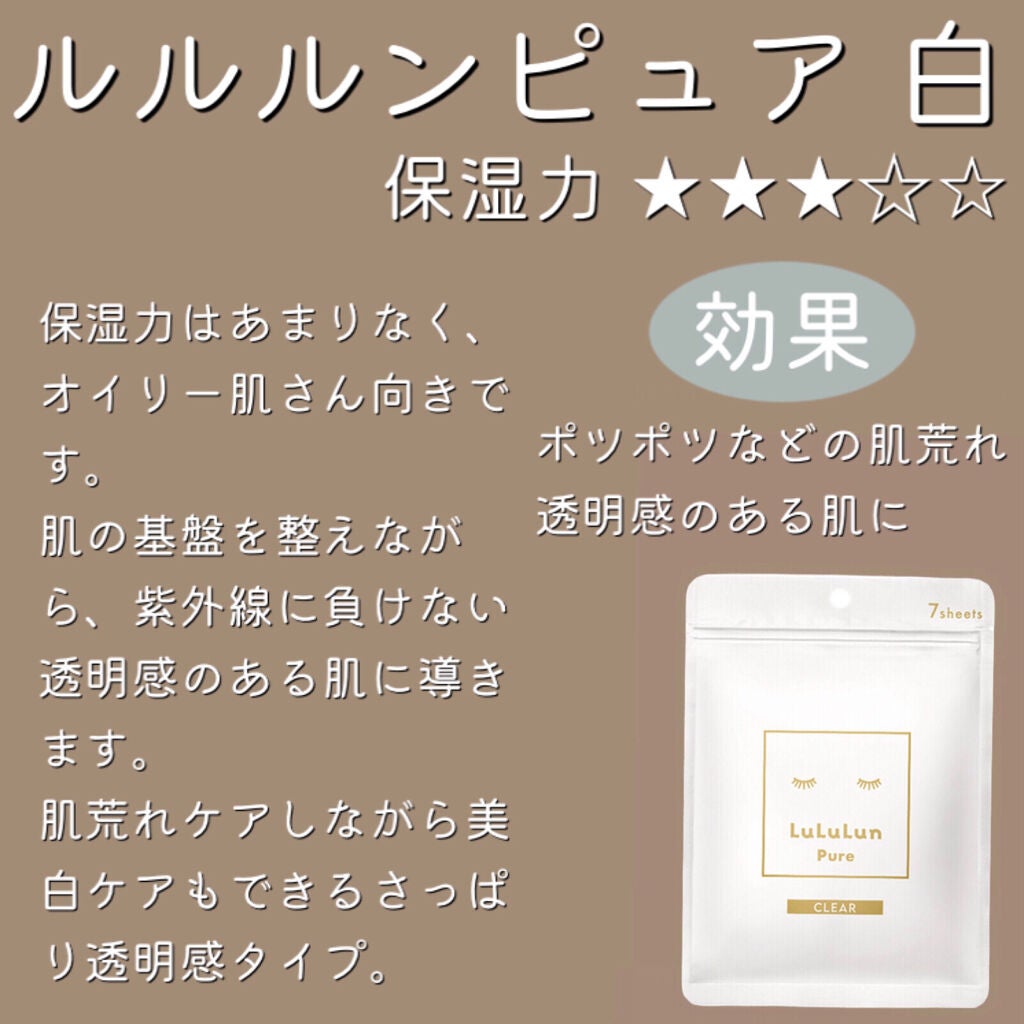 ルルルンワンナイト レスキュー保湿(旧品)/ルルルン/シートマスク・パックを使ったクチコミ(4枚目)