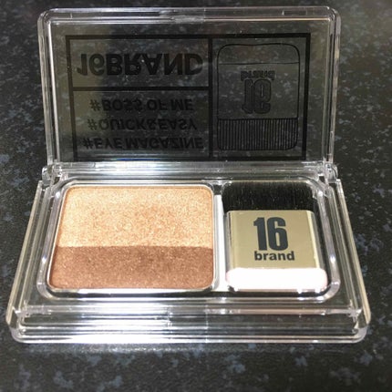 16 EYE MAGAZINE/16BRAND/アイシャドウパレットを使ったクチコミ(2枚目)