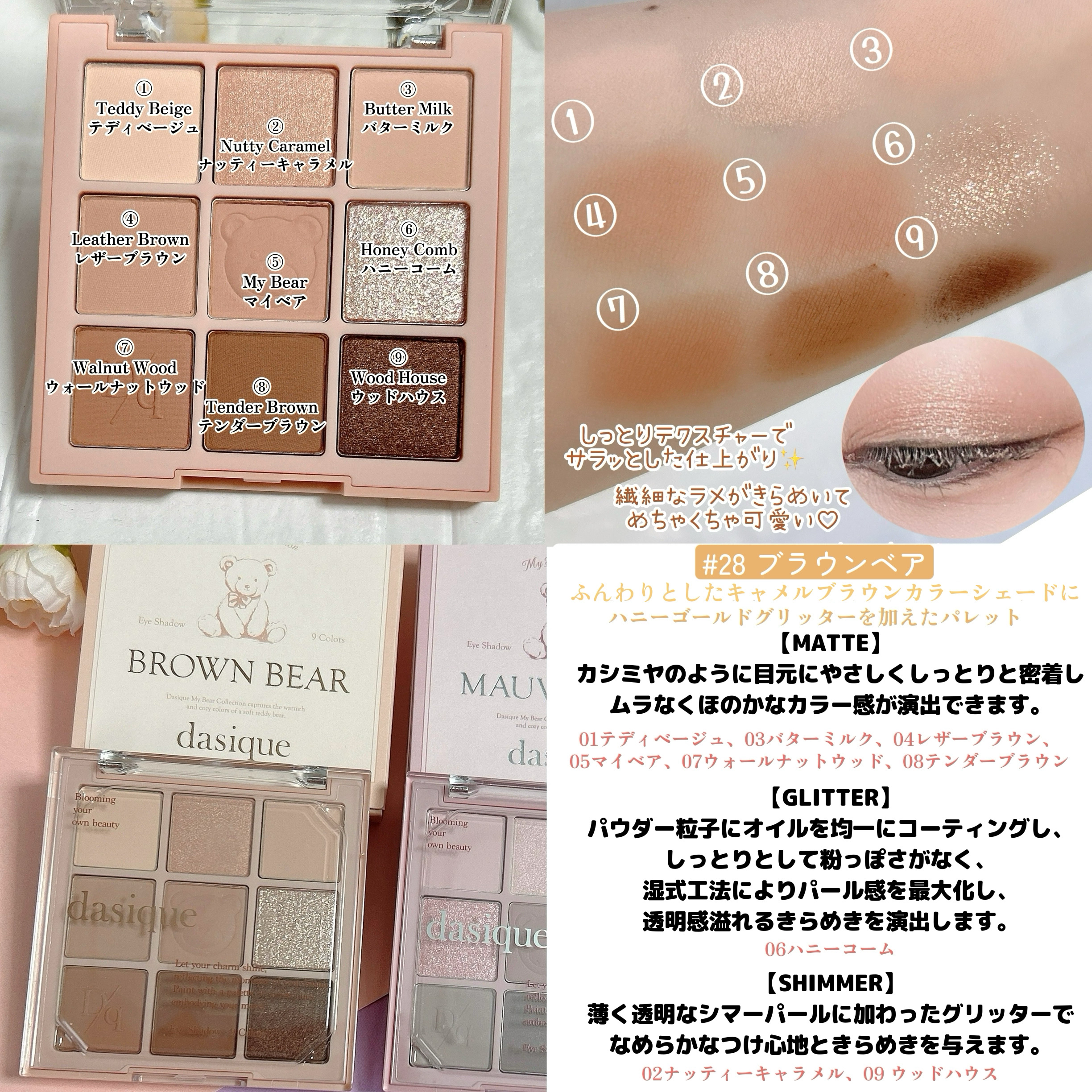 ブレンディングムードチーク/dasique/パウダーチークを使ったクチコミ（2枚目）