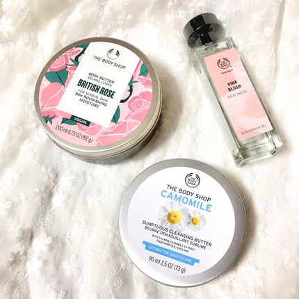 THE BODY SHOP ピンクブラッシュ オードトワレのクチコミ「(( 可愛いパケ×いい香り=ザボディショップ *·̩͙ )) 
ザボディショップのオードトワ.....」(3枚目)