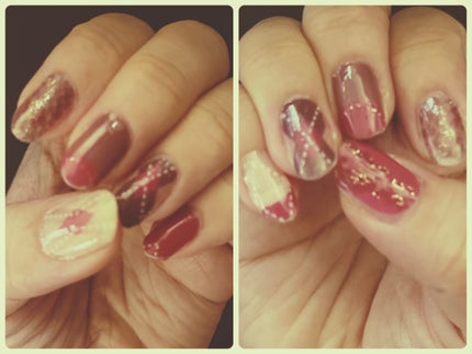 ネイルシール/SHEIN/ネイルシールを使ったクチコミ(1枚目)