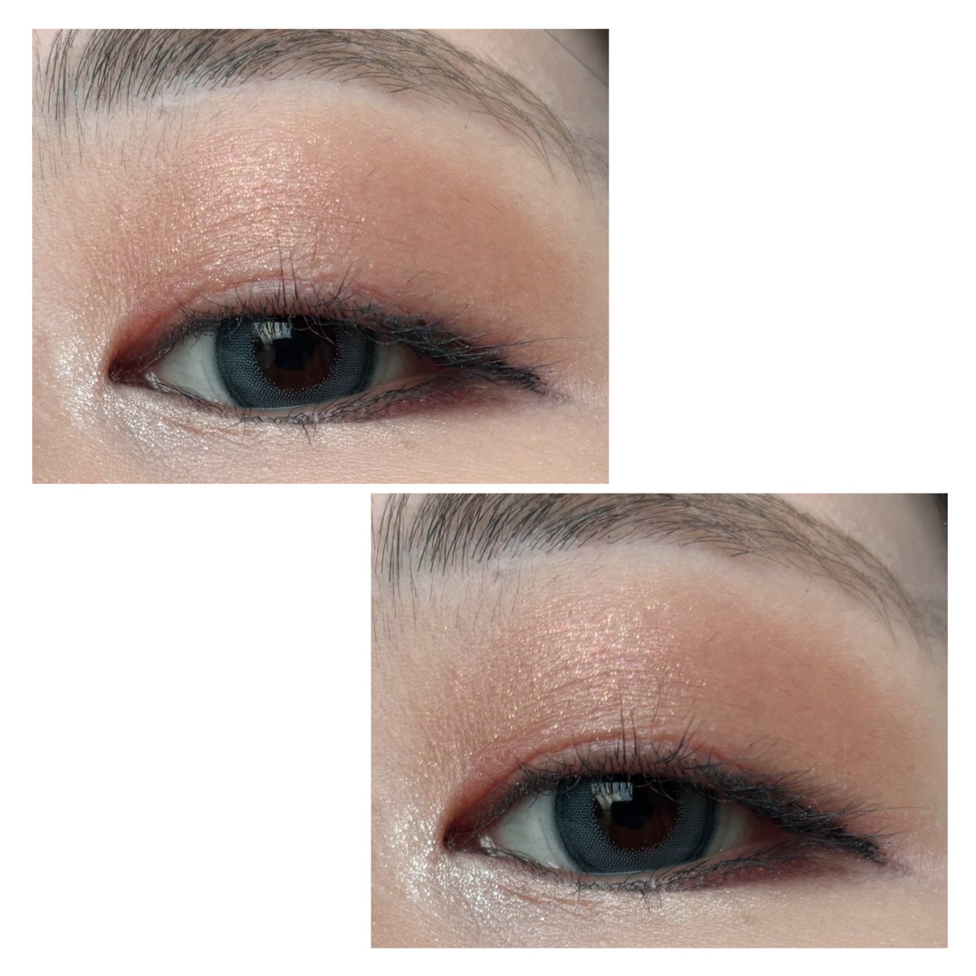 グリッタープリズム シャドウ マーブル/MISSHA/単色アイシャドウを使ったクチコミ(3枚目)