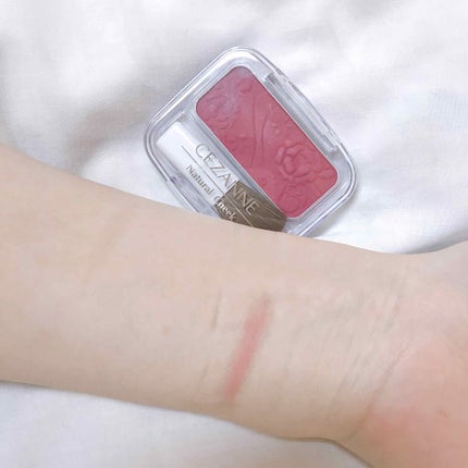 ナチュラル チークN/CEZANNE/パウダーチークを使ったクチコミ(2枚目)