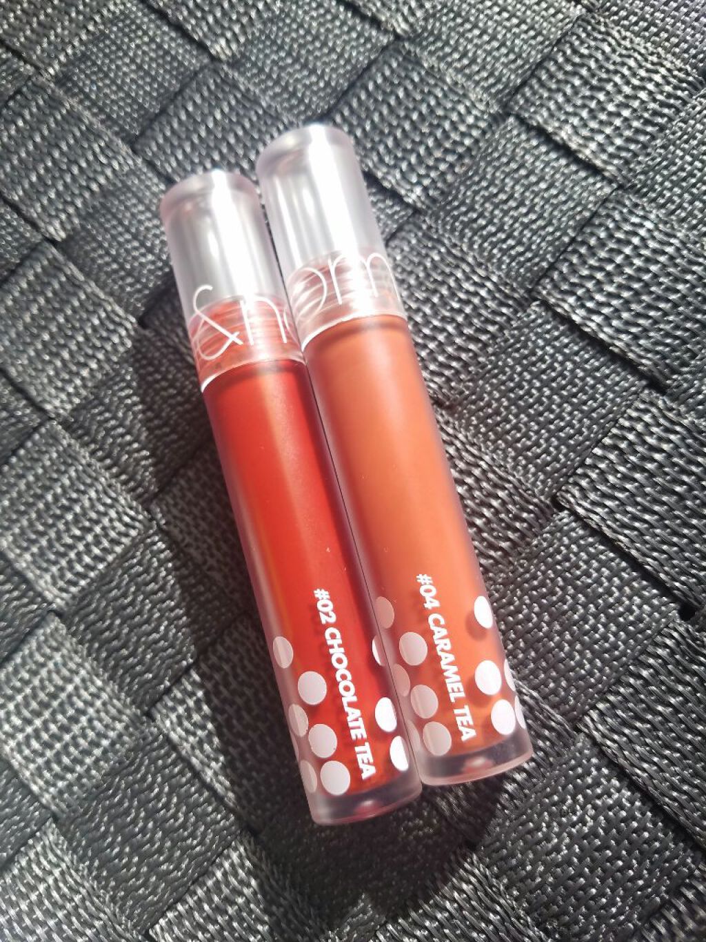 ミルクティーベルベットティント/rom&nd/リップティントを使ったクチコミ（2枚目）