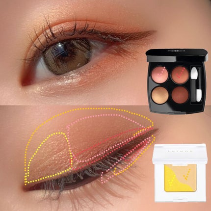 レ キャトル オンブル/CHANEL/アイシャドウパレットを使ったクチコミ(7枚目)