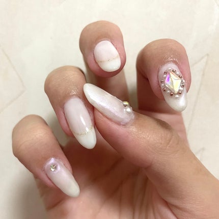 ジェルネイル(ライト対応)/セリア/ジェルネイルを使ったクチコミ(1枚目)