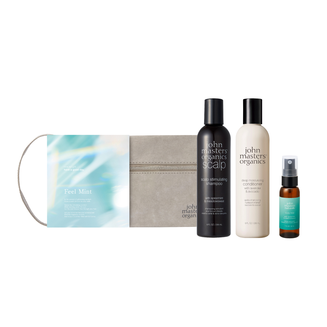 john masters organics feel mint set <for hair>