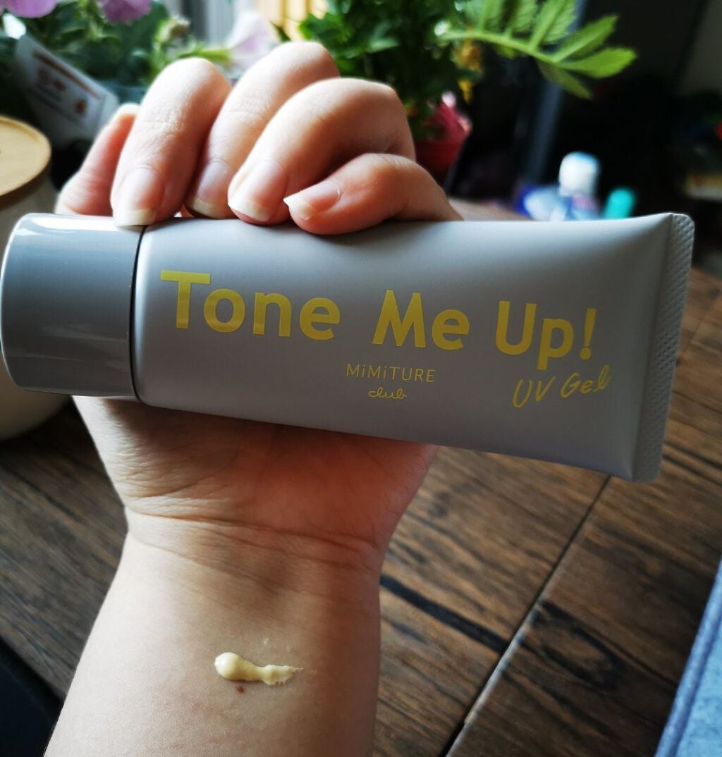 ミミチュール トーンミーアップ UVジェル/クラブ/日焼け止めジェルを使ったクチコミ(1枚目)