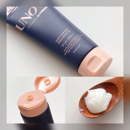 ディープダメージトリートメントEX/UNOVE/洗い流すヘアトリートメントを使ったクチコミ(4枚目)