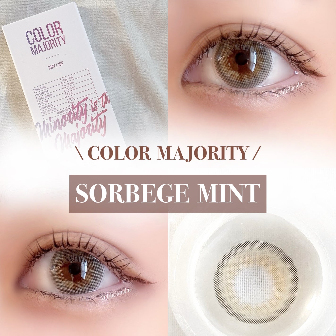 カラーマジョリティー/カラーマジョリティー/カラーコンタクトレンズを使ったクチコミ(1枚目)