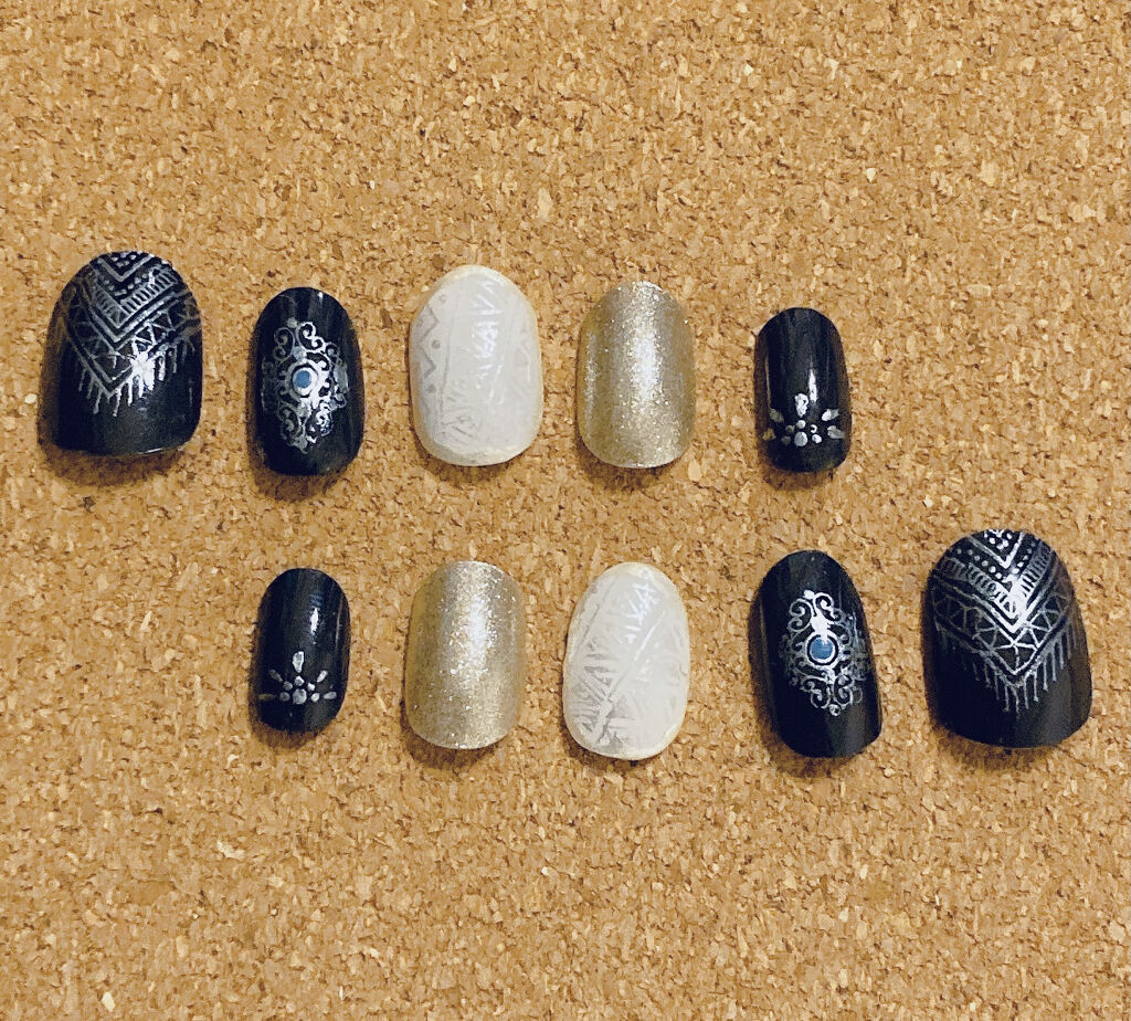 ネイルスタンプ/キャンドゥ/ネイル用品を使ったクチコミ（2枚目）