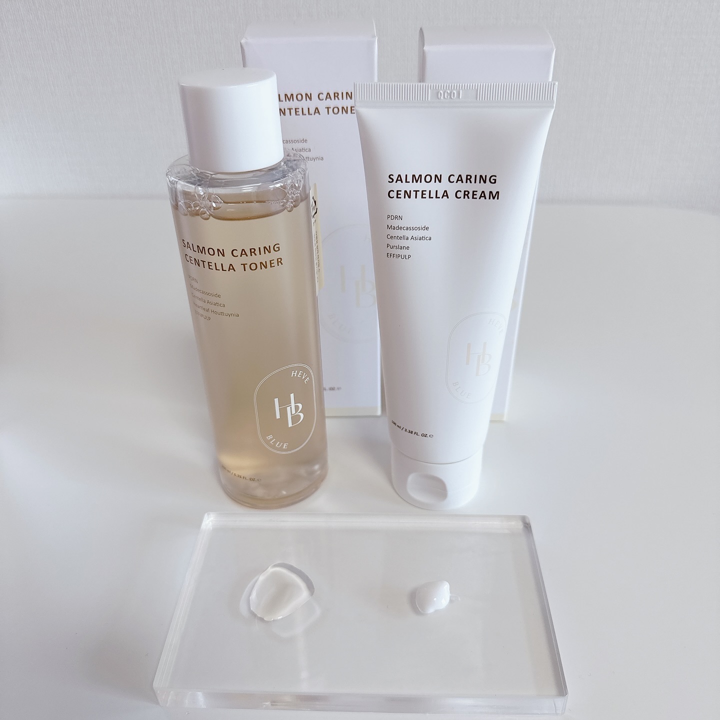 サーモンケアリングセンテラトナー/Heve Blue/化粧水を使ったクチコミ（3枚目）