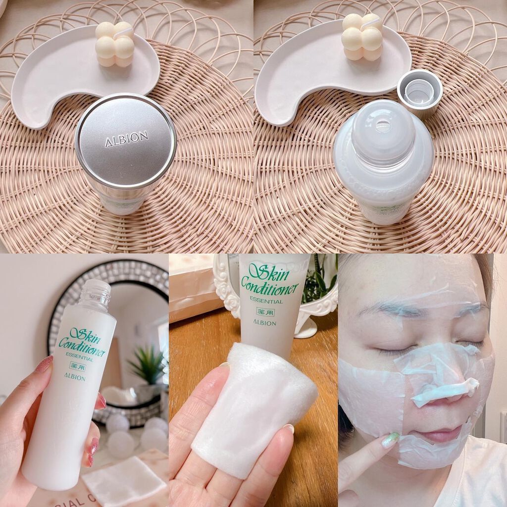アルビオン 薬用スキンコンディショナー エッセンシャル/ALBION/化粧水を使ったクチコミ(3枚目)
