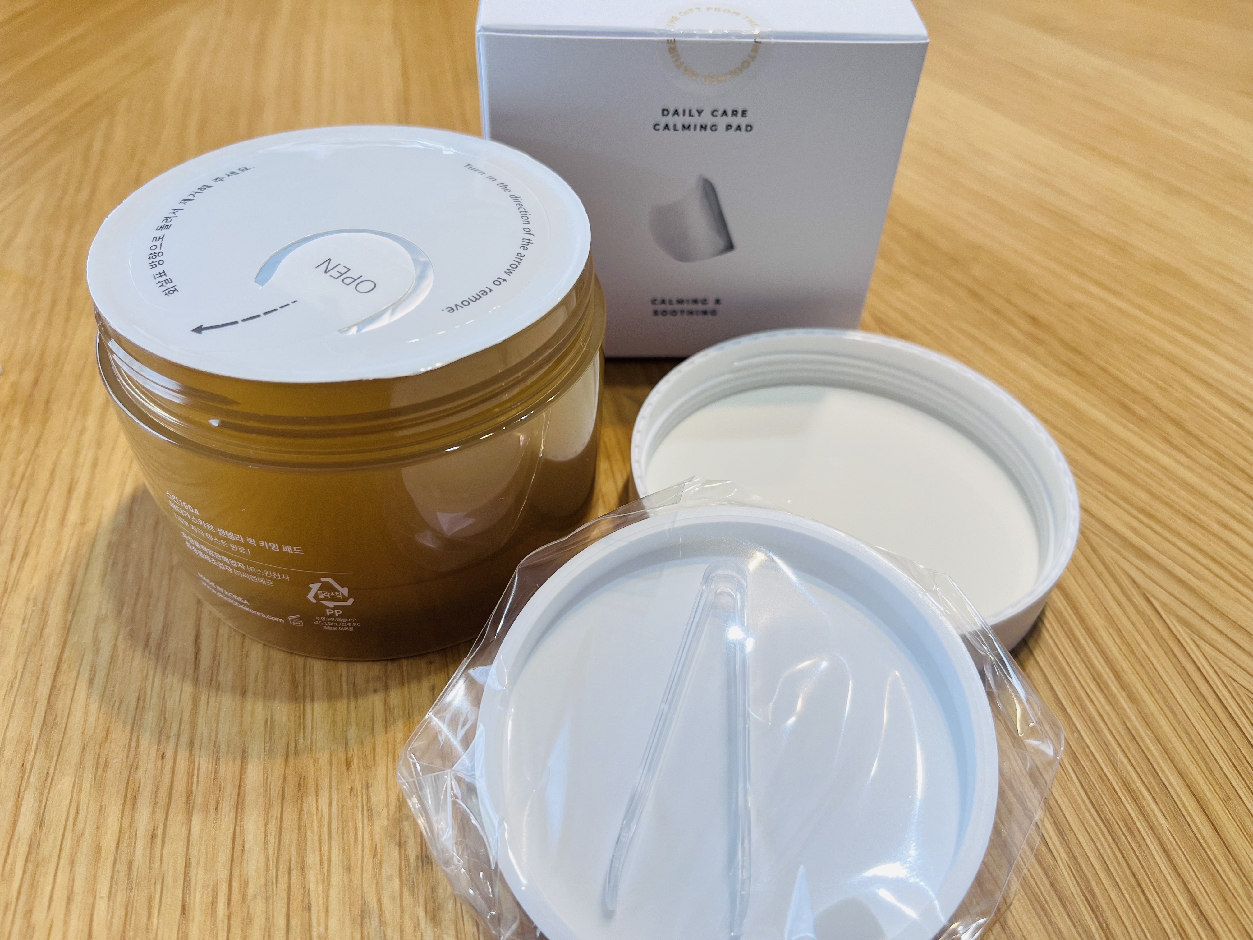 センテラ クイックカーミングパッド/SKIN1004/トナーパッドを使ったクチコミ（2枚目）