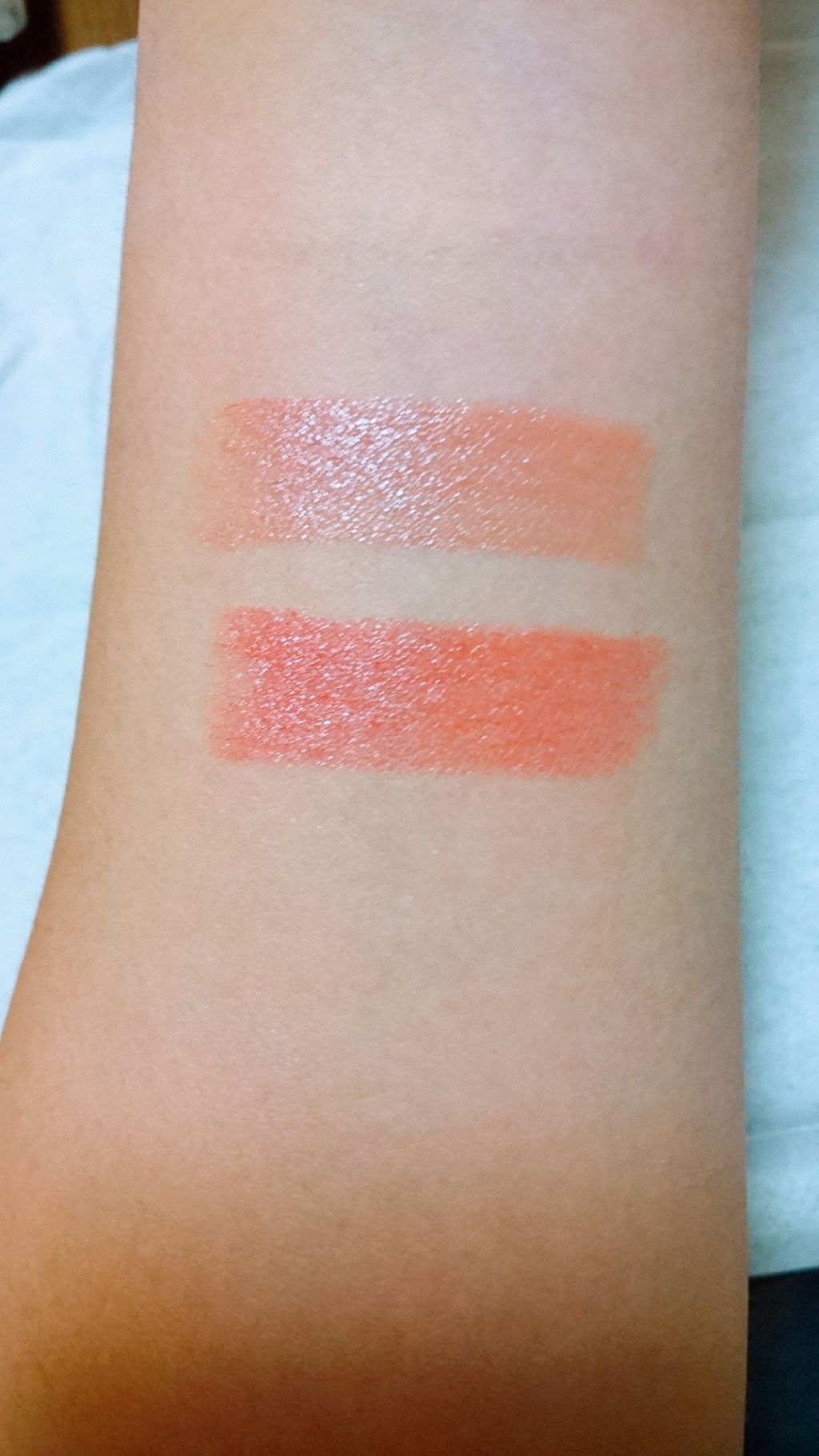 ATオイルインリップ/セリア/口紅を使ったクチコミ(2枚目)