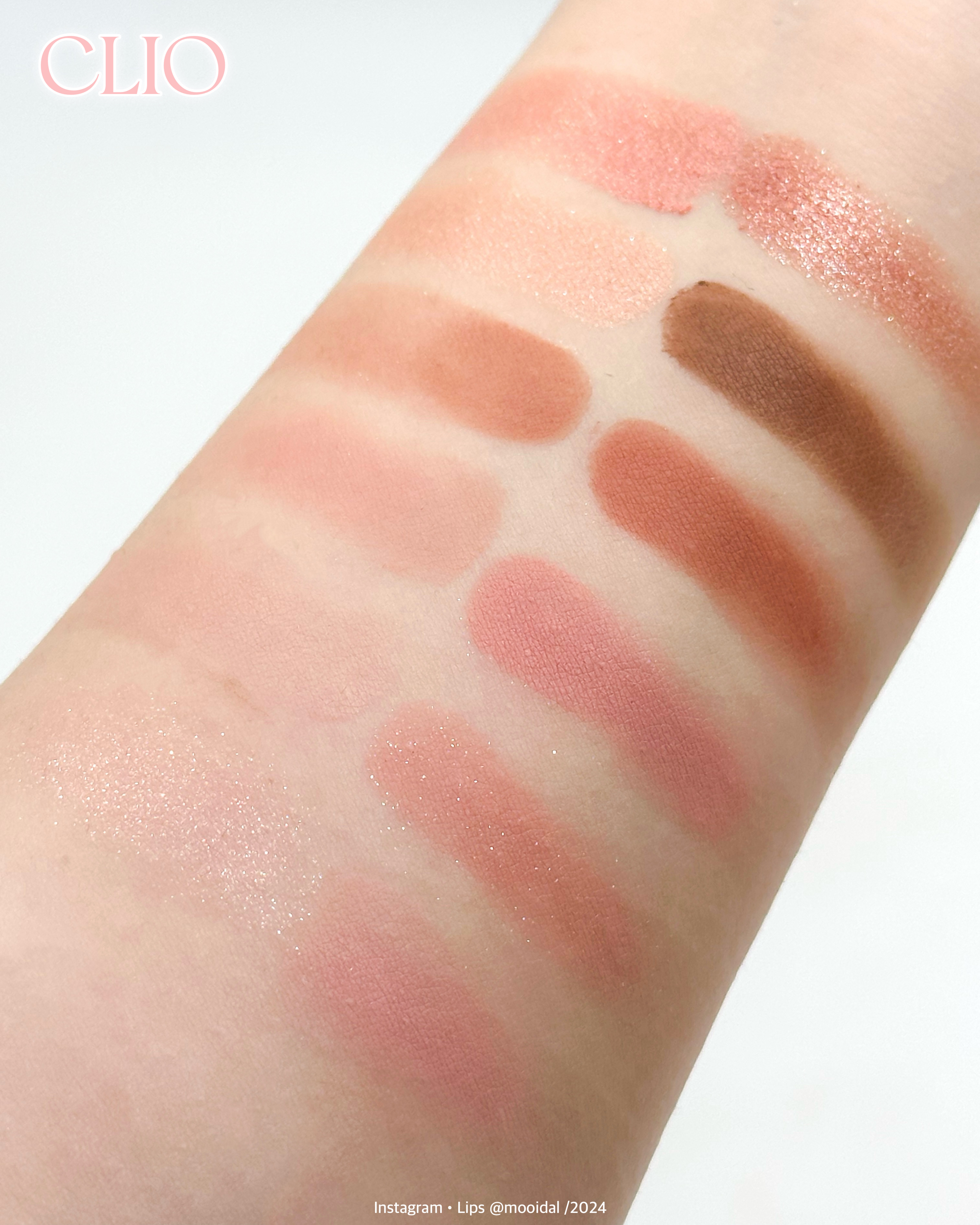 プロ アイ パレット エアー 02 ローズコネクト(ROSE CONNECT)/CLIO/アイシャドウパレットを使ったクチコミ（3枚目）