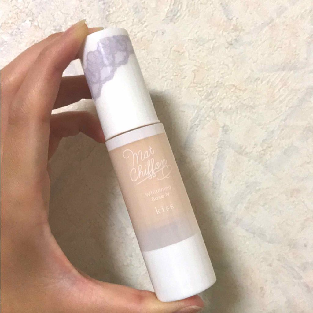 マットシフォン UVホワイトニングベースN/KiSS/化粧下地を使ったクチコミ（1枚目）