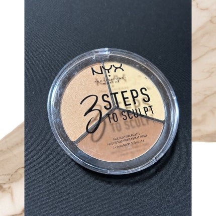 3ステップス トゥー スカルプト フェイス スカルプティング パレット/NYX Professional Makeup/プレストパウダーを使ったクチコミ(1枚目)