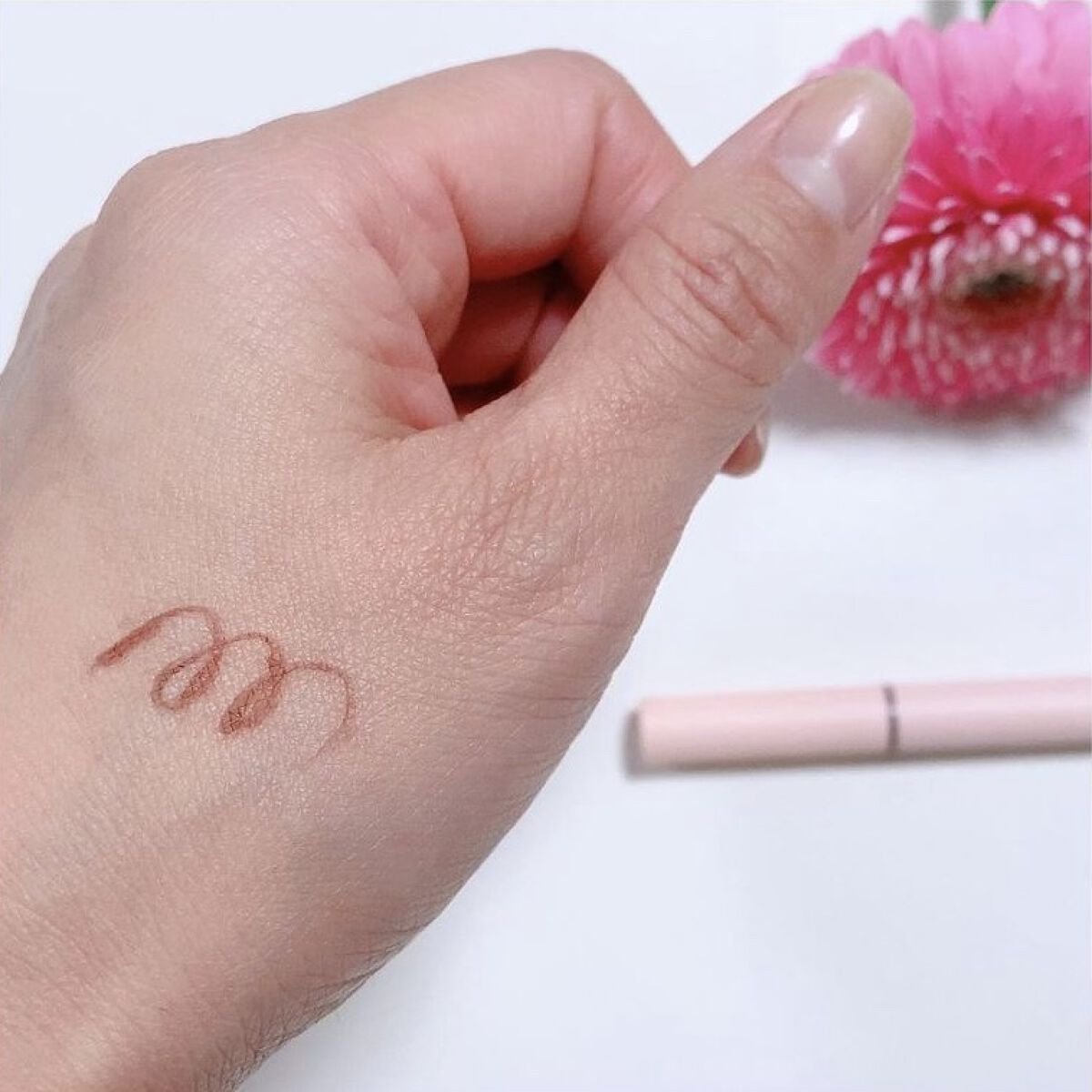 リキッドアイライナー 02ブラウン/Kirei&co./リキッドアイライナーを使ったクチコミ（2枚目）