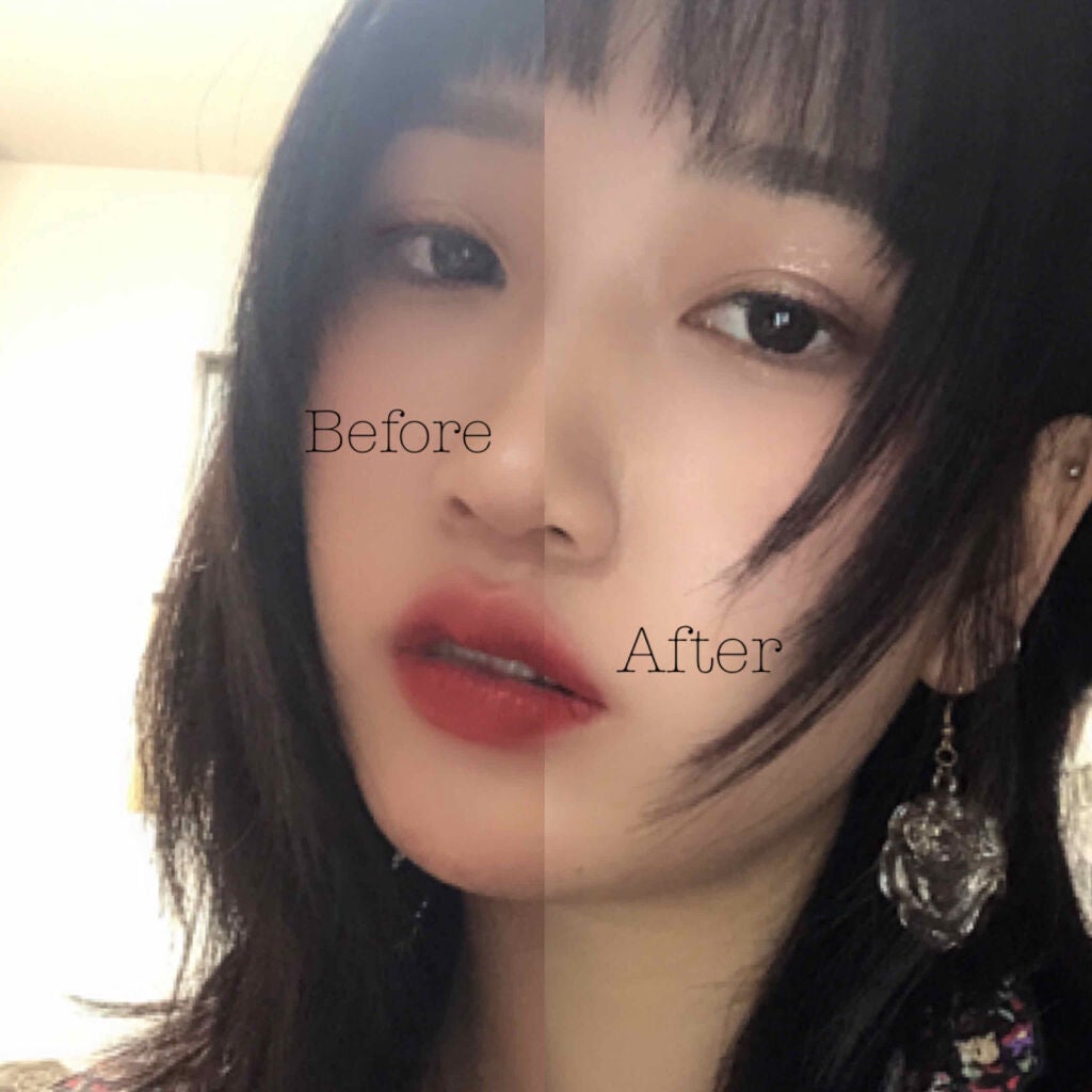 LED付ミラー(スタンドタイプ)/DAISO/その他化粧小物を使ったクチコミ(3枚目)