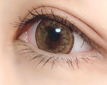 eye closet １day SweetSeries "Sweet"（アイクローゼット スウィートシリーズ スウィート） Orange Almond/EYE CLOSET/ワンデー（１DAY）カラコンを使ったクチコミ（2枚目）