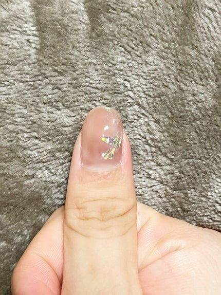 ジェルネイル(ライト対応)/セリア/ジェルネイルを使ったクチコミ(4枚目)