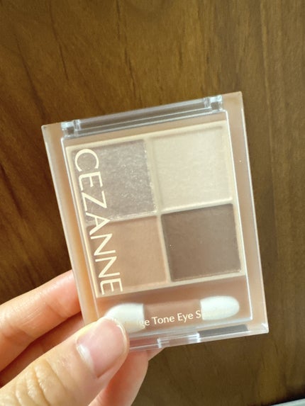 ベージュトーンアイシャドウ/CEZANNE/アイシャドウパレットを使ったクチコミ(1枚目)
